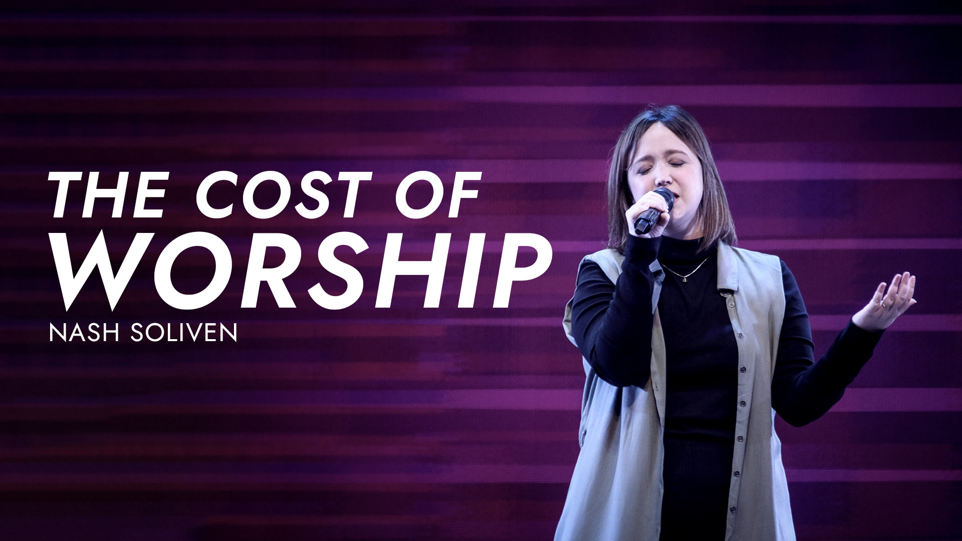 THE COST OF WORSHIP
